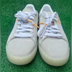 Puma | Shoes | Puma White Castle X Suede Lace Up Casual  display picture 1